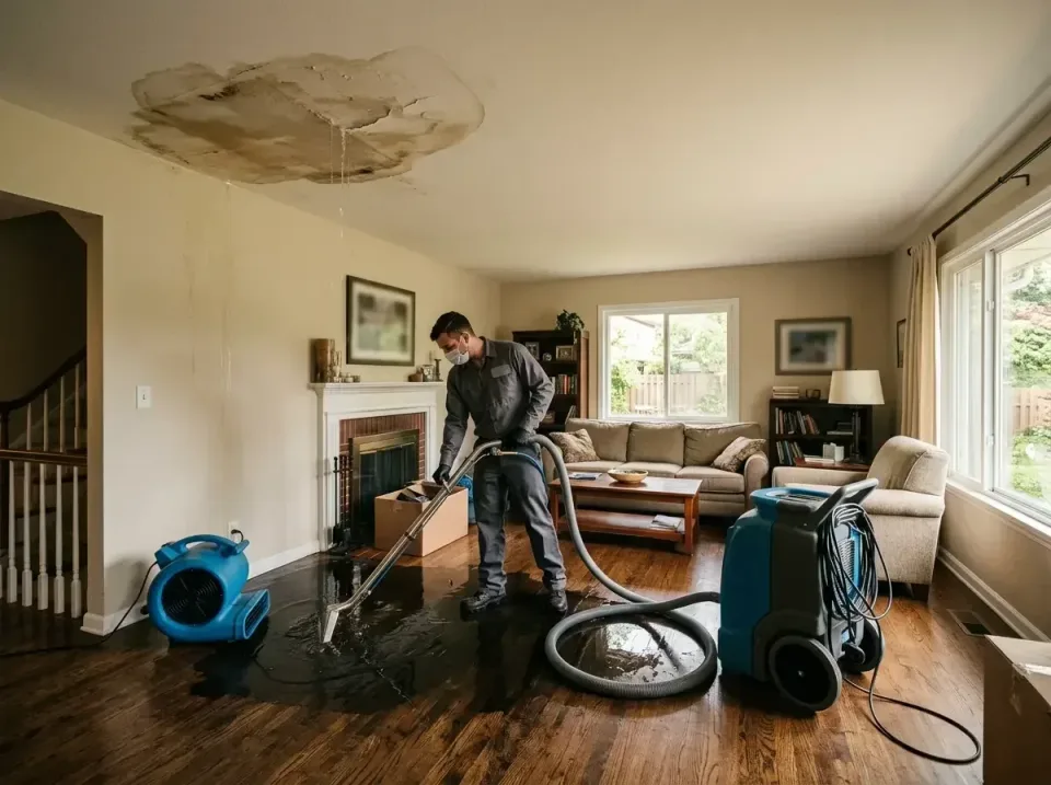 attic-pipe-burst-ceiling-drip-008 — frequently asked questions, Water Damage Restoration & Carpet Care in Vienna, VA